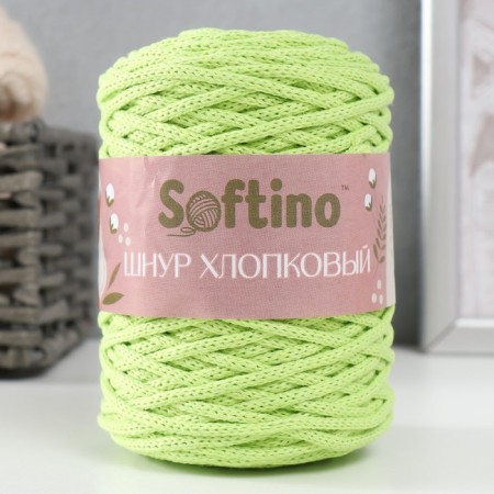 Knitting cord without core 70% cotton, 30% polyester width 3mm 100m/160 ± 10g (120)-3