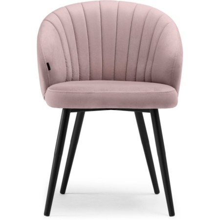 Banbu Velutto 37 Metal/velor, black/pink 54x50x76 cm-1