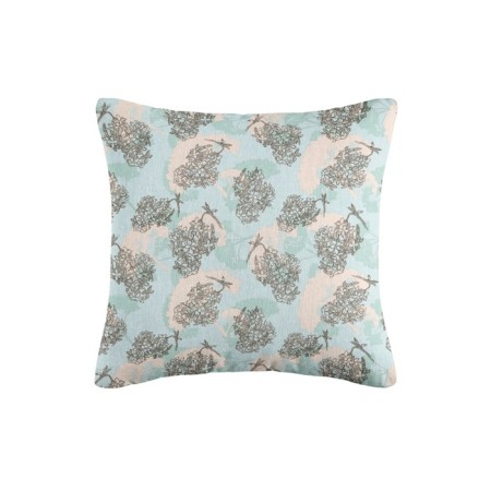 Decorative pillow Marshmallow, size 40x40 cm, blue color-1