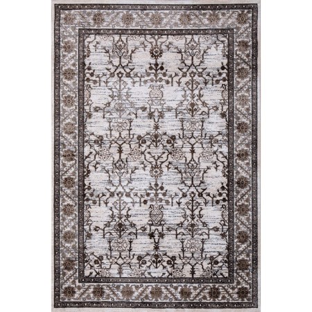 Rectangular carpet Karmen Hali Panama, size 156x230 cm, color Grey/Brown