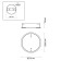 The base of the ceiling Odeon Light. Panta, LED, 50x220 mm, gold color