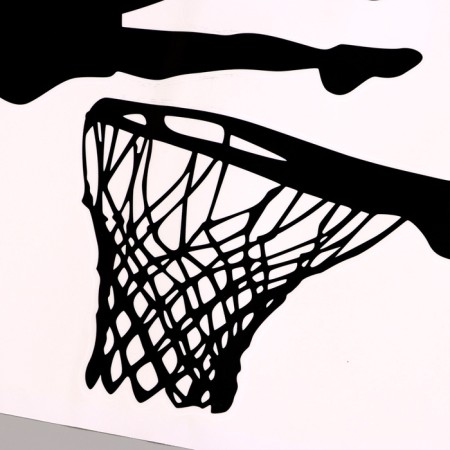 Sticker 3D Interior basketball 57*40cm-3