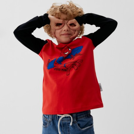 Jumper Children's Marvel "Spider Man", height 110-116 (32), red/black-4