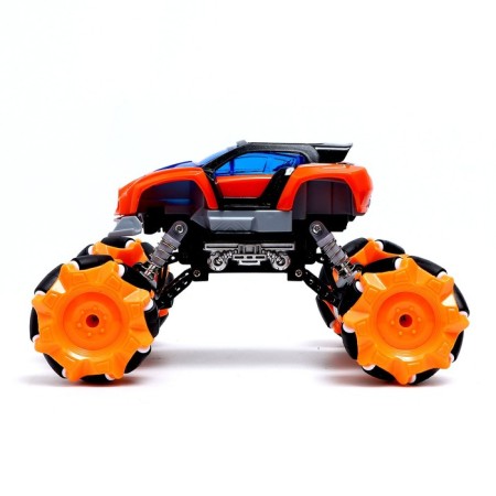Radio -controlled jeep Drift, 4WD, drift, works on the battery, color orange color-1