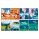 A notebook double 96 sheets in a cage on the crest "Beauty of Nature", covered Cardboard, OFSET block, mix