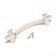 PC175WW/GP handle handle, m/o 96 mm, white with gold