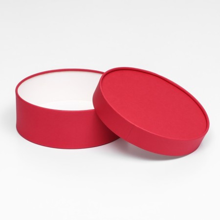 Gift box "Rubin", red, hooked, without a window, 20.5 x 7 cm-2