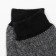 Male wool socks, black color, size 43-46