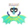 Carnival set of dragon, mask, wings