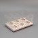 Capcake box, confectionery packaging, 6 rose cells, 16 x 23 x 11.5 cm