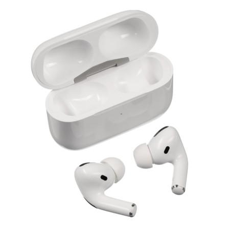 Wireless headphones Windigo Pro, TWS, Bluetooth 5.0, 40/500 mAh, sensor, glossy, white-4