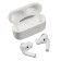 Wireless headphones Windigo Pro, TWS, Bluetooth 5.0, 40/500 mAh, sensor, glossy, white