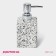Liquid soap dispenser "Granit", 360 ml, white color