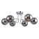 Modestus chandelier, 6x40W E14, color chrome