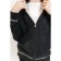 Jumper for boys, height 164-170 cm, dark gray color