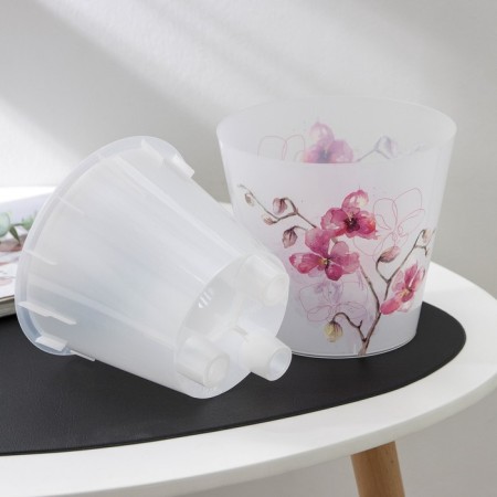 Kashpo for orchids "Fiji", 1.6 l, design mix-3