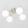 Ceiling chandelier Citilux "Adam Smart" CL228A141 45x41x21 cm, 4x12W, LED, Gray color.