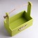 Box - wooden Kashpo 25x15x30 "Beloved Mom" ​​pistachio