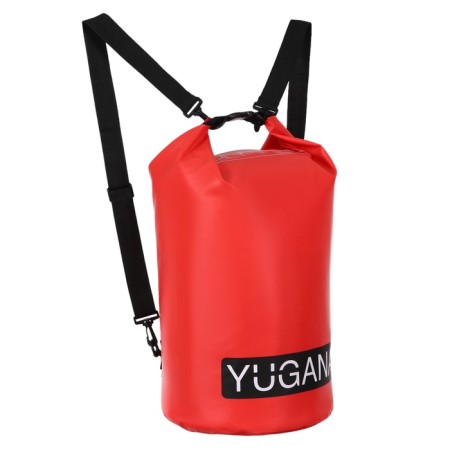 Yugana Germushka, PVC, waterproof 40 liters, two belts, red-15
