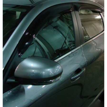 Renault Arkana window deflectors, 2019-, dark