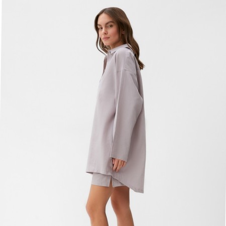 Women's set (shirt, shorts) KAFTAN Size 52-54, gray-4