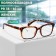 Ready glasses MD0617 (color: c1 leopard; diopter: -1; tint: no)