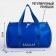 Female sports bag with zipper, blue color