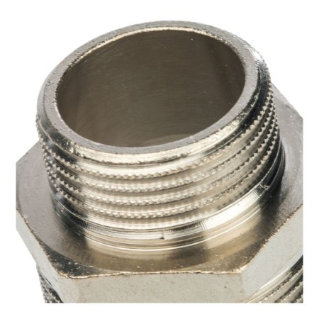 Nipple transition stout SFT-0004-001141, 1 1/4 "x1", external thread, nickel-plated brass-4