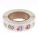 Stickers in the roll "Fruits" diameter 1.5 cm, 1000 pcs.