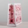 Gift laminated horizontal package, packaging, “for you with love”, S 12 x 15 x 5.5 cm