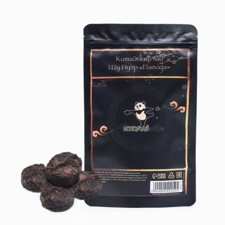 Chinese sustained tea "Shu Puer", 50 g, 2021, Yunnan