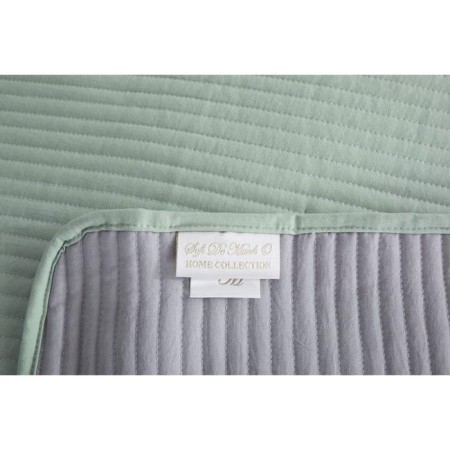 A set with a blanket "Jacqueline", size 230x250 cm, 50x70 cm - 2 pcs, green color-4