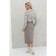 Female skirt, size 42, beige color
