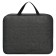 Folder with A4 handles, 350 x 270 x 60 mm, textile, premium office PDM-111 "Graphite"