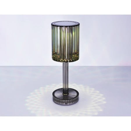 Table LED lamp with touch switch and Ambrella Light, Desk, DE8071, LED, 3 W, 225LUM, RGB, Gray Color.-1
