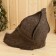 Bath set "Senior in the bath" hat, rug, mitten