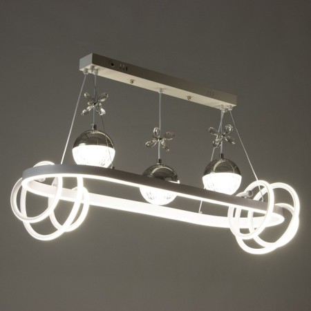 Lamp with PDU "Fiora" LED 120W 3000-6000k white 62x33x15-115 cm-3