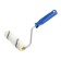 Mini-veil tundra, microfiber, 100 mm, handle d = 6 mm, d = 15 mm, pile 9 mm