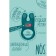 Ring Erective Fun Factory Nos with vibration, silicone, green, 8 cm