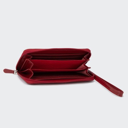 Lightning wallet, with a pen, red color-2