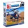Block designer for boys Police Police Helicopter, 87 parts