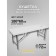 Cosmetological couch with a face for the face of Massage Basic SV, size 180 × 60 × 72 cm, white color