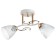 Chandelier 2001/2 E27 60W white-gold 44x26x25 cm