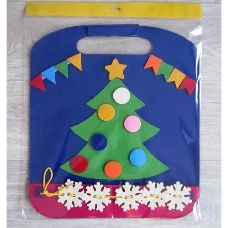 Pitch-player on the road "Christmas tree"-2