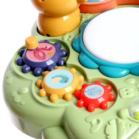 Developing toy "Magic tree", light and sound effects, works from batteries-4