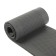 Cartage steering, 38 cm, Pu skin, anti -slip, gray skin, gray