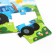 Puzzle on the substrate "Funny Blue Tractor", 4 details