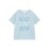 T-shirt Children's One Love Light, height 92 cm, light blue color