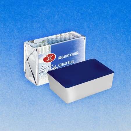 A watercolor art in a cuvette 2.5 ml, ZHK "White Nights", Blue Cobalt, 1911508