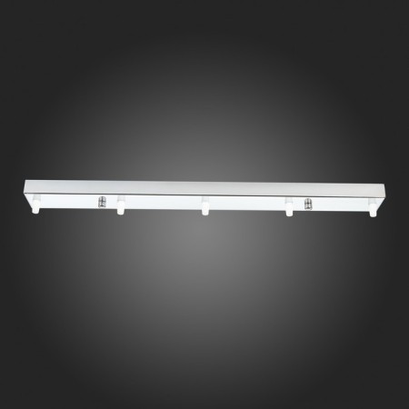 Ceiling mount on 5 lamps (rectangular) ST LUCE. SL001.113.05. SL001, 60x6 cm, chromium color-2